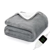 This item Heated Blanket, Machine Washable Extremely Soft and Comfortable Electric Blanket Throw Fast Heating with Hand Controller 10 Heating Settings and auto Shut-Off