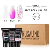 Poly gel-Extension Nail Kit Professional Set